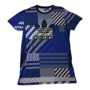 Vintage Adidas Shirt Womens Size Medium Short Sleeve Spell Out Logo